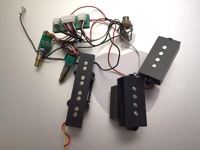 Fender Bridge, CIJ Jag Tuners, Talman Pre/ Pups