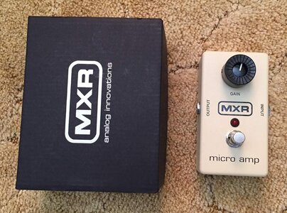 FEA Opti-Fet Compressor, Ditto Looper, and MXR Micro-Amp