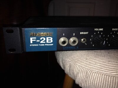 Alembic F2b Tube Pre-Amp