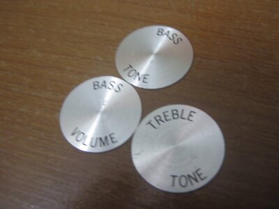 Ric metal knob inserts (3)