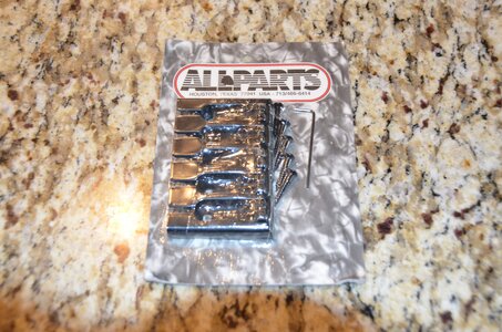 AllParts 5 String Lock Down Bass Bridge