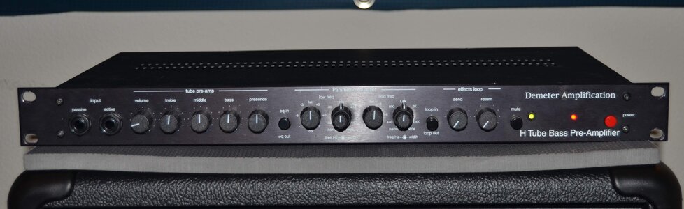 Demeter HBP-1 Bass pre-amp w/ Jensen DI upgrade