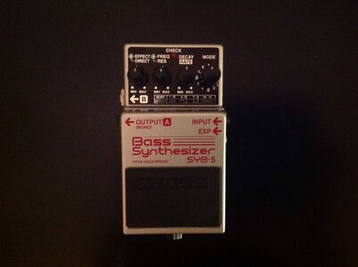 Boss Bass Synth SYB-5 "Reduced"