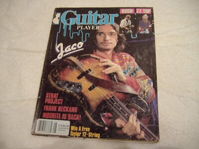 Jaco Pastorius Guitar Player Mag Aug 1984