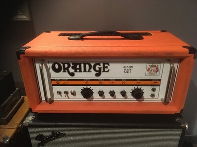 PRICE DROP ORANGE AD200 AD 200 mk3 great shape with cover