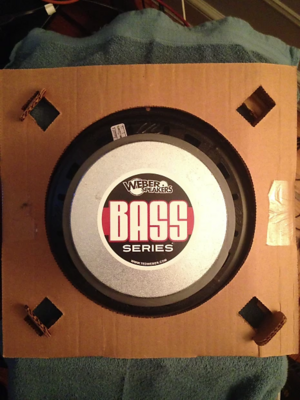 WEBER bass 10FH drivers (4)