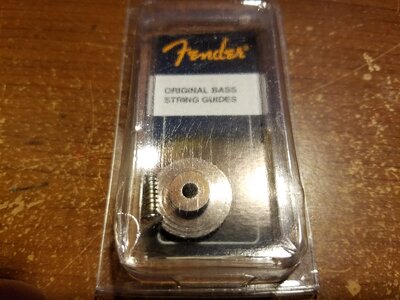 $10.50  Original Fender  Bass USA String Guide Tree Please See My Other Post's