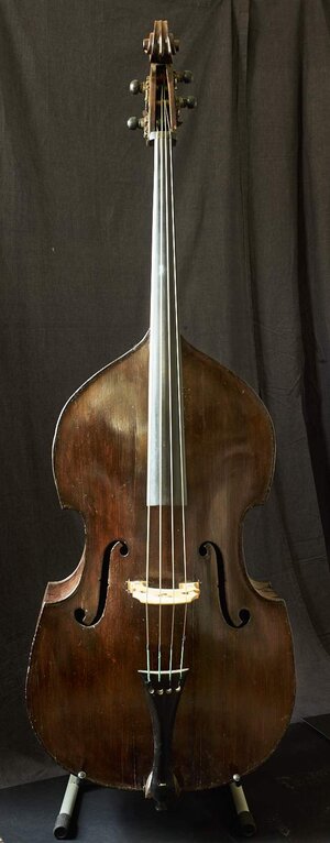 3/4 Czech/Bohemian Flat Back bass for sale $6800