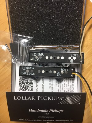 Lollar Jazz Bass Pickups