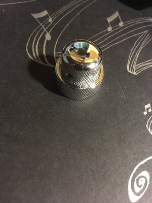 Stack knob for Fender/CTS (concentric, set screw)