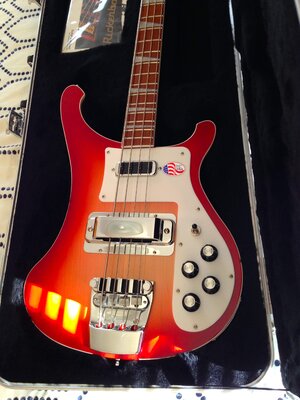 Rickenbacker 4003 Fireglo 2016,Brand New!