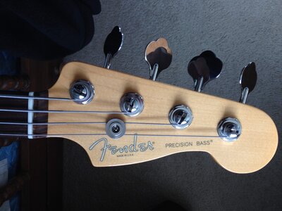 2012 Fender P Bass w/ Curtis Novak pu's