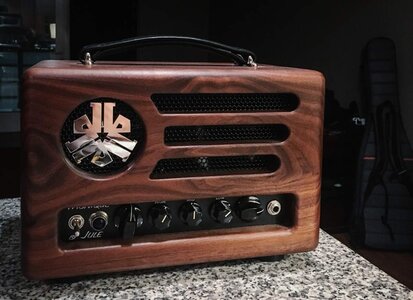 Jule Monique Preamp in Walnut with Dovecage included!