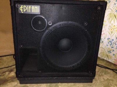 PRICE DROP!! Epifani T-115 cab 8ohm