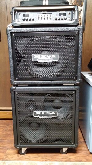 Mesa 2x12 Powerhouse, m9 Carbine