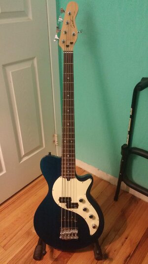 RARE no longer in production Godin PJ5 w/upgrades & OHSC