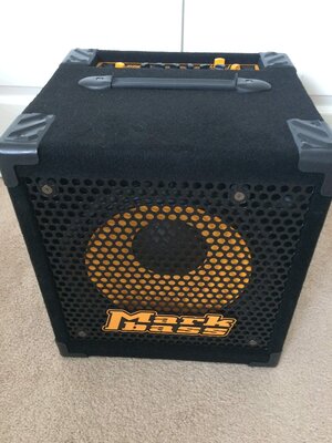 MarkBass Mini CMD 121P 1x12 Bass Combo Amp w/cover- Excellent!