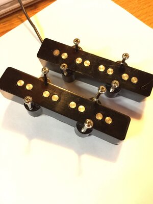 Reed James Jazz Bass Pickups