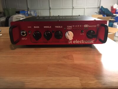 TC Electronics BH250 Class-D Bass Amplifier