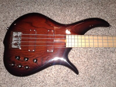 Sad to let her go: Beautiful and rare 4-string FBass BN4