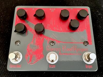 Earthquaker Devices Cloven Hoof Reaper Dual Fuzz With Octave Up