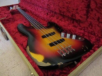 REDUCED: Fender Custom Shop Jaco Pastorius Tribute Jazz Bass