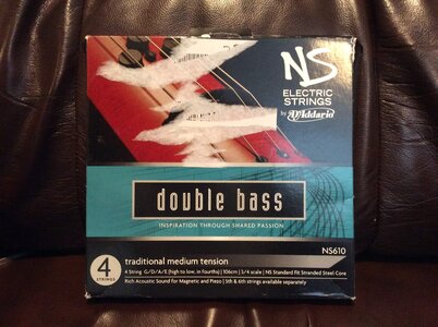 NS Electric Strings for Double Bass