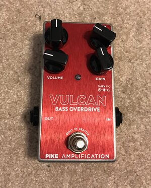 Pike Amplification Vulcan bass overdrive