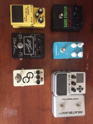 Pedal Sell-Off - Barber, Boss, Voodoo Labs, Beat Buddy