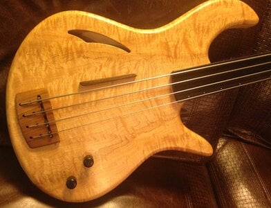 Stambaugh Resonance Fretless 4 String - Reduced!