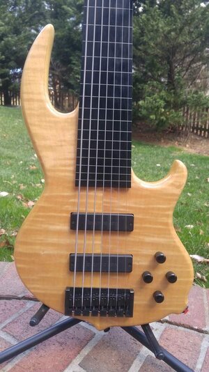 Conklin GT-7 fretless 7-string