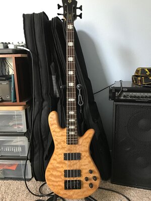 Spector Legend 4 Classic Set Neck w/EMG upgrade