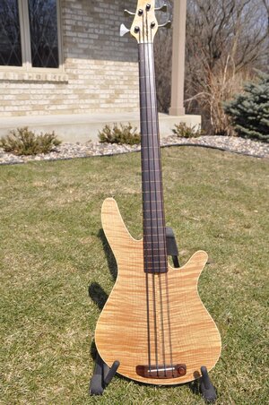 Rob Allen Fretless MB-2  #112  $1400 + ship