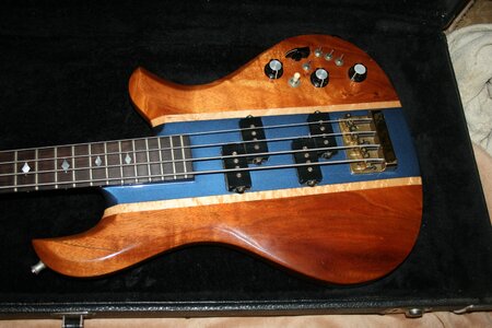 1980-81 BC Rich Eagle Koa Bass w/ Unique Finish and One of a Kind Inlay - Make Offer!