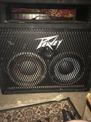 Peavey T Max 2x10 loaded cabinet