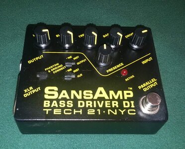 Tech 21 SansAmp Bass Driver BDDI