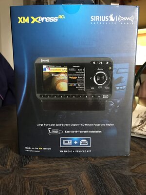 XM Portable Radio