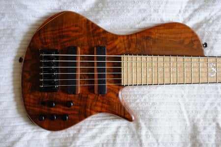 Stambaugh Singlecut 6 String w/Spalted Walnut, Mahogany, Blistered Maple, Ebony