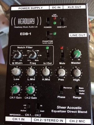 Headway EDB-1 Preamp