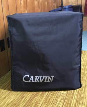 Carvin BX500 head with Rack Mound Kit