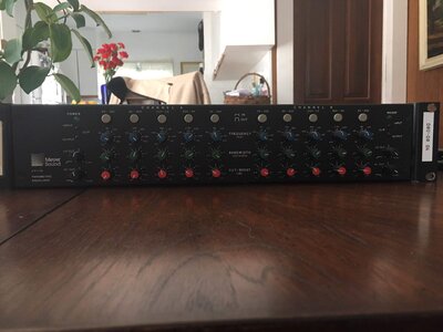 Meyer Sound Lab CP-10 Parametric Equalizer (97')