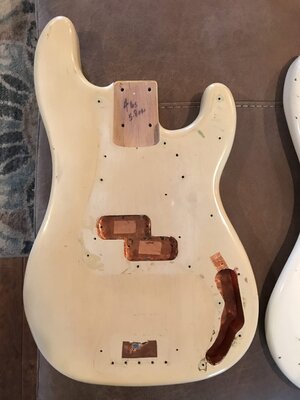 USACG alder body nitro blonde