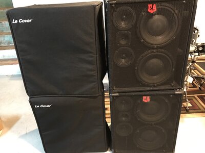 Euphonic Audio VL-210 Bass Cabinets x 2 (NJ)