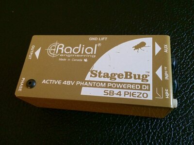 Radial Engineering StageBug SB-4 Active DI