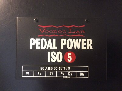 Voodoo Lab Pedal PWR ISO 5 $75.00 Reduced