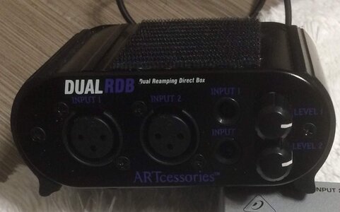 ART Dual RDB Reamp DI Box