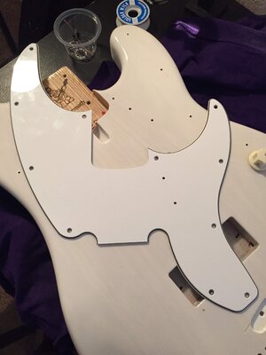 Warmoth '51-54 White Pickguard