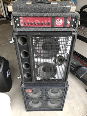 SWR Bass 350 and Cabinets