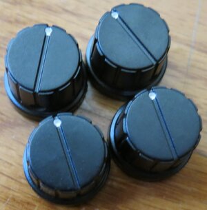 Qty 4 Knobs for pedals or ???