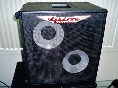 REDUCED....Ashdown RM210T bass cabinet, 500 watts, 28 pounds.